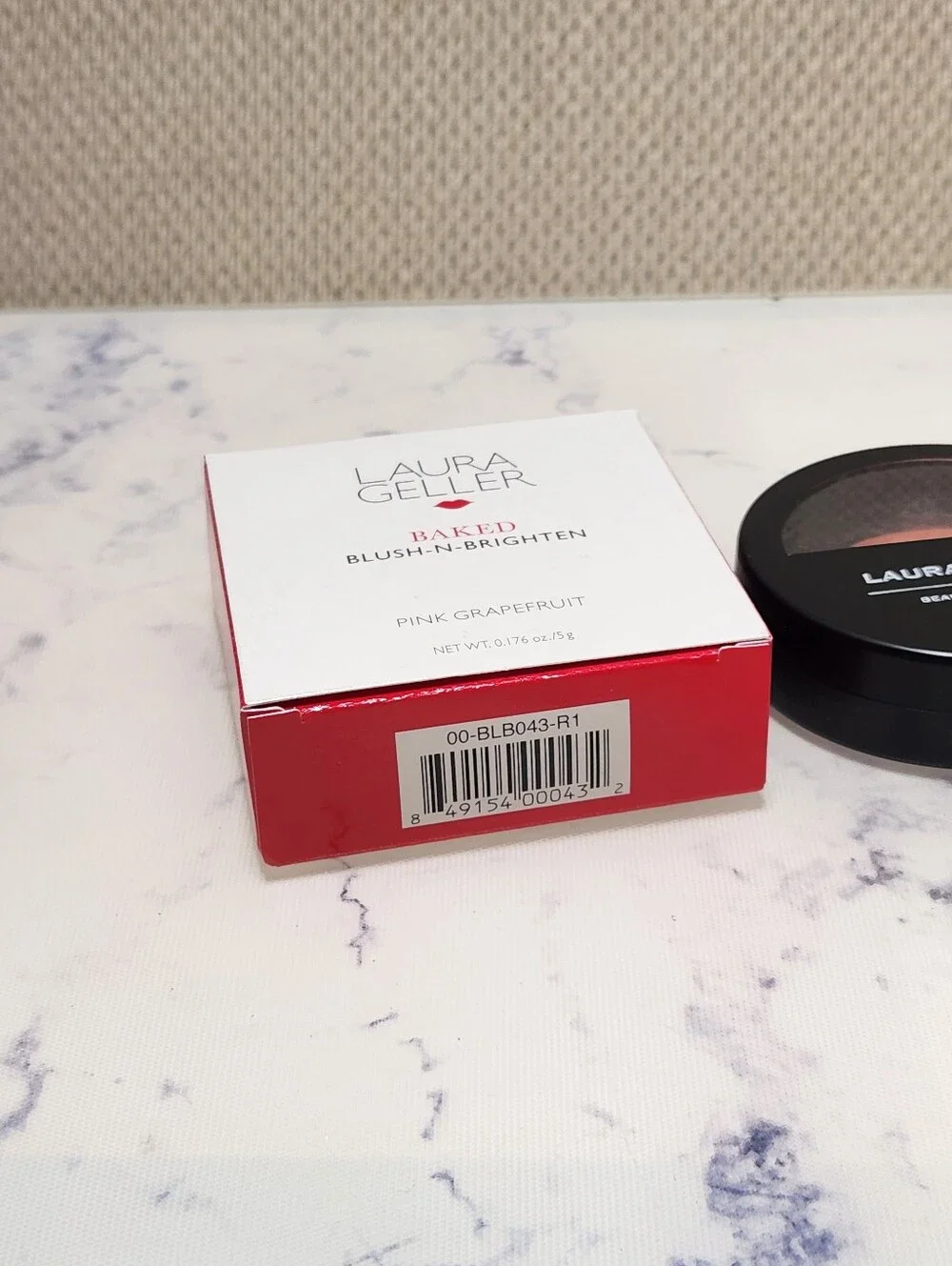 Laura Geller Baked Blush N Brighten Pink Grapefruit